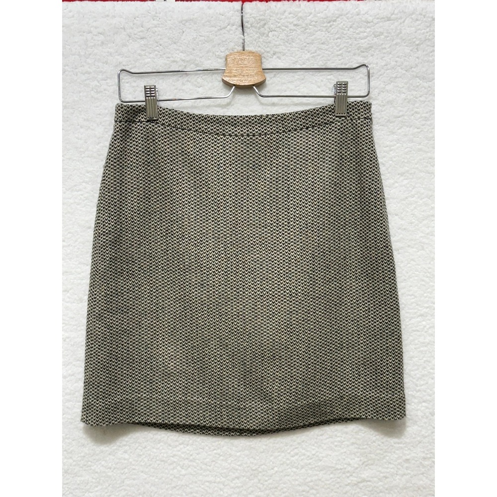 LOFT Womens Skirt Size 4 Mini Above Knee Houndstooth‎ Work Career